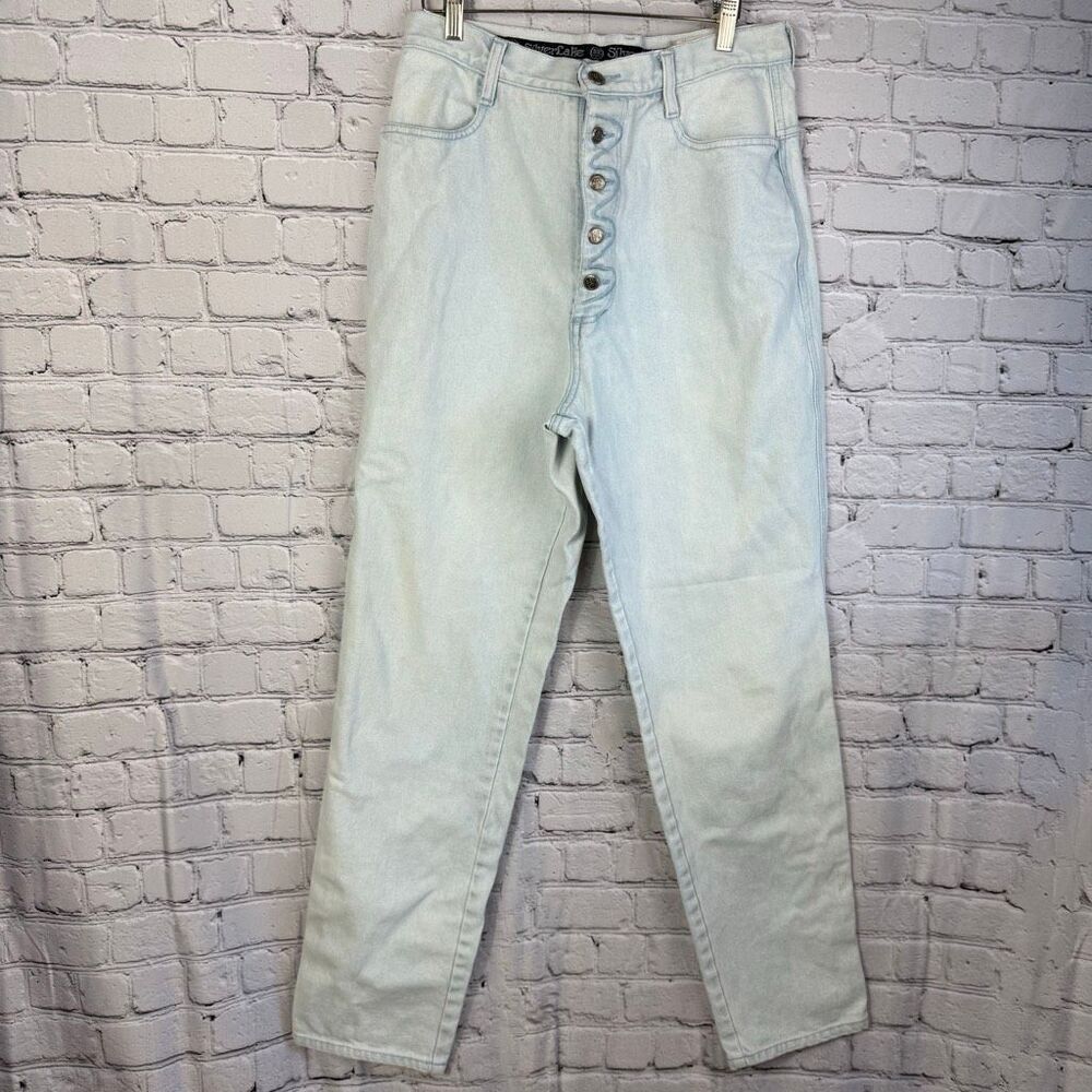 Vintage Wrangler Silverlake Buttonfly High Waisted Light Wash Jeans 15/16